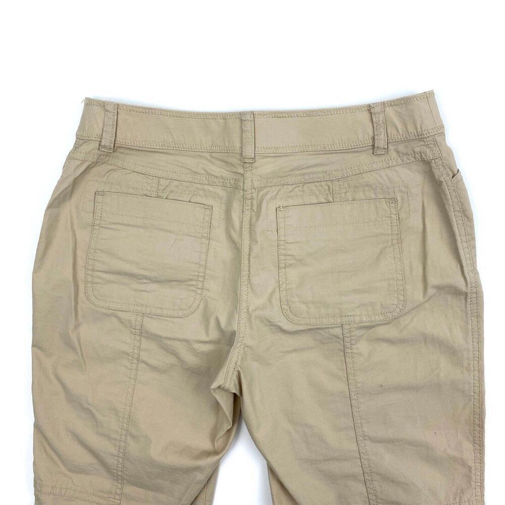 Chico's Capri Women's size 4 Chico's 0 Medium Wash Beige Pants - Picture 3 of 4